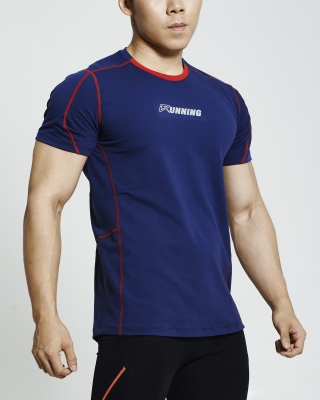 Supercool Running Shirt (Navy)
